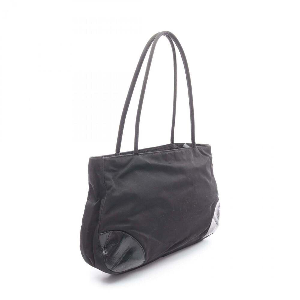 PRADA Black Leather Shoulder Bag - Picture 2 of 13
